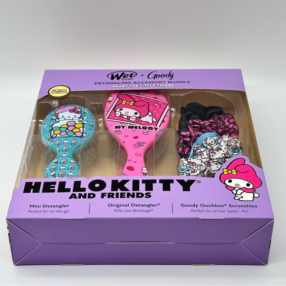 Hello Kitty and Friends x Wet Brushes Detangling Accessory Bundle (My Melody) - Picture 5 of 5